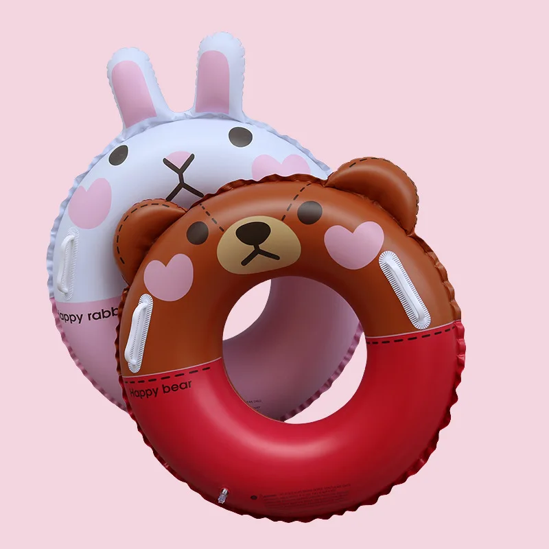 Amysh 2 вида стилей Kawaii детские плавательный кольцо гигант бассейна круг для детей