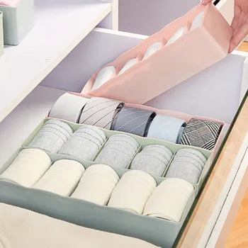 

Creative Plastic Underwear Storage Box Organizer And Home Bathroom Skin Care Bedroom Five-Bar Drawer Socks Underwear Storage Box