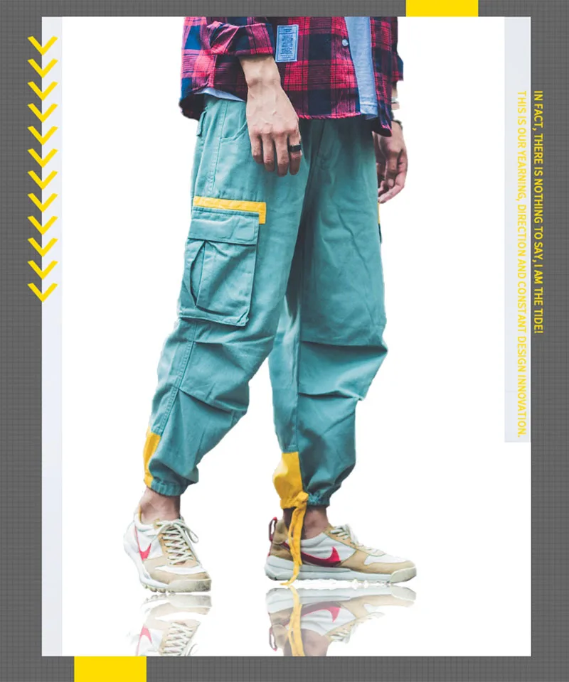 Street Style Pants Korean Fashion Clothing For Men  (9)