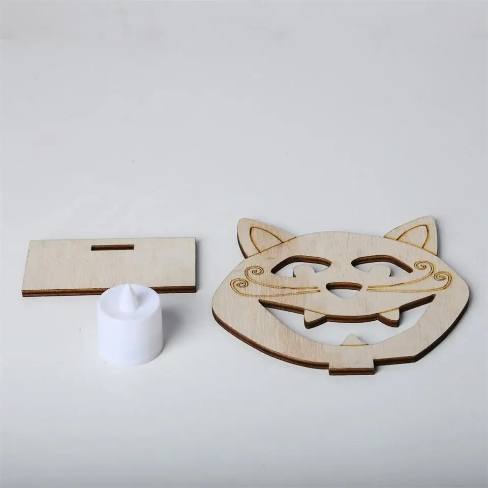Halloween Wooden Decoration  (17)