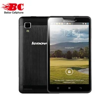 Nouveau 100% D’origine Lenovo P780 Android 4.4 MTK6589 Quad Core 4 GB ROM 5.0 ”HD 1280×720 WCDMA GPS OTG 4000 mAh Russe Téléphones Cellulaires