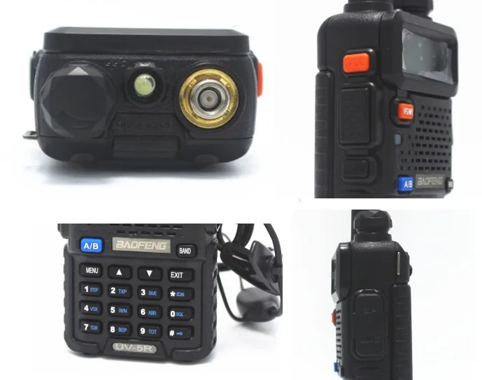 Baofeng UV-5R портативная рация CB радио приемопередатчик 5 Вт VHF UHF двухдиапазонный FM ручной Amauter Ham двухстороннее радио UV5R для охоты