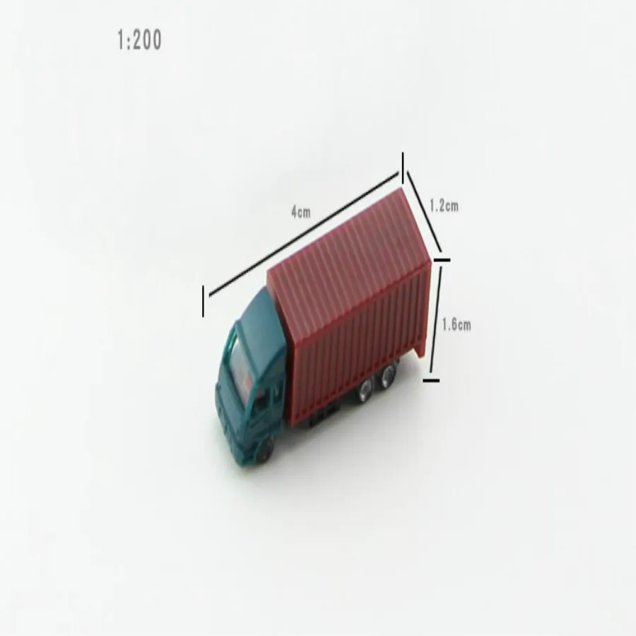 plastic model truck in archiecture model building (17)