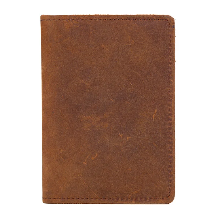 Hot Women & Men Fashion Genuine Leather Travel Passport