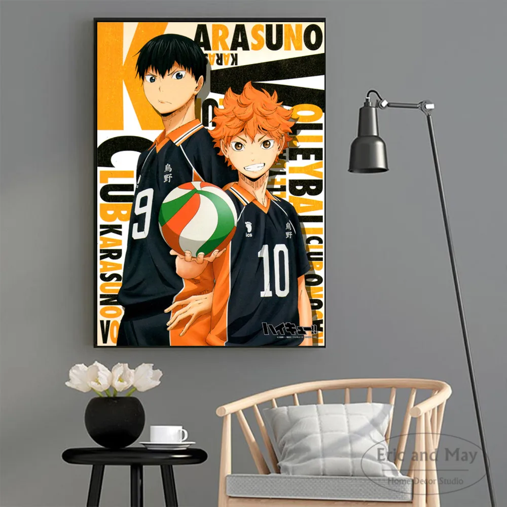 Haikyuu Anime Full Characters Canvas Art Print Painting Modern Wall Picture Home Decor Bedroom Decorative Posters No Frame