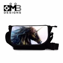 Сумки-мессенджеры с принтом лошади для мальчиков, крутые сумки через плечо для мальчиков, школьные ранцы для школьников, холщовые сумки через плечо