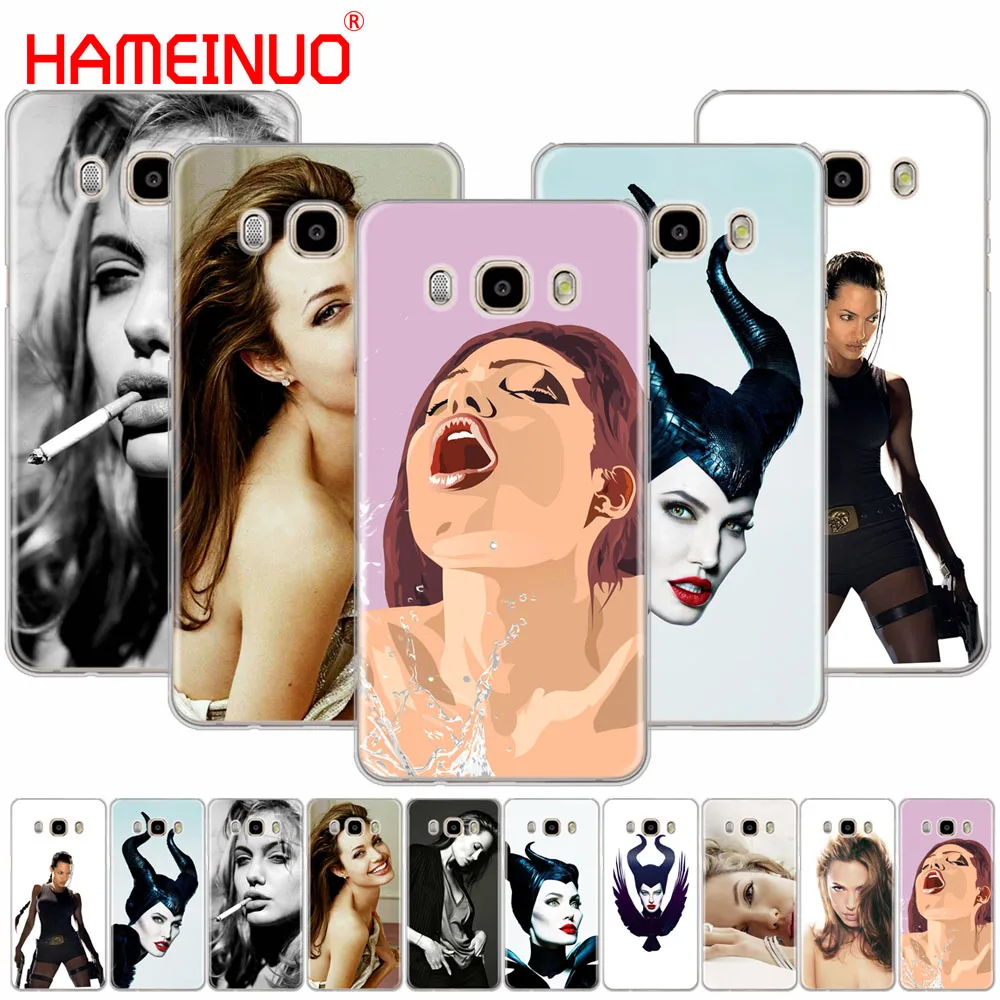 Чехол для телефона HAMEINUO Малефисента Анджелина Джоли Samsung Galaxy J1 J2 J3 J5 J7 MINI ACE 2016 2015