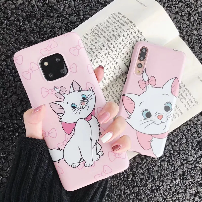 

Cartoon AristoCats Marie Cats cat Soft TPU Phone Case For huawei P10 P10pro mate10 nova 2s P20 P20pro mate20 Coque Shell