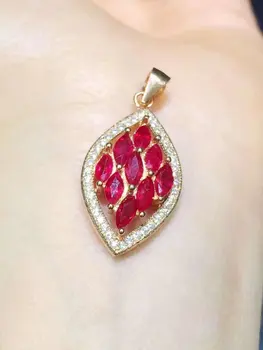 

New Real Qi Xuan_Red Stone Fashion Pendant Necklaces_Real Red Stone Necklaces_Quality Guaranteed_Manufacturer Directly Sale