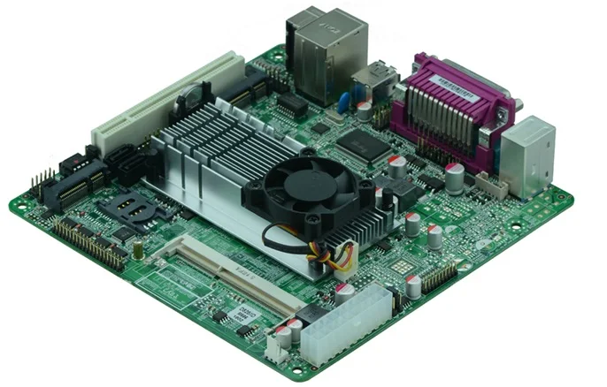 Intel Atom D525 mainboard x86 mini itx atom motherboard D525 /6*COM/ 2*SATA2 / MSATA