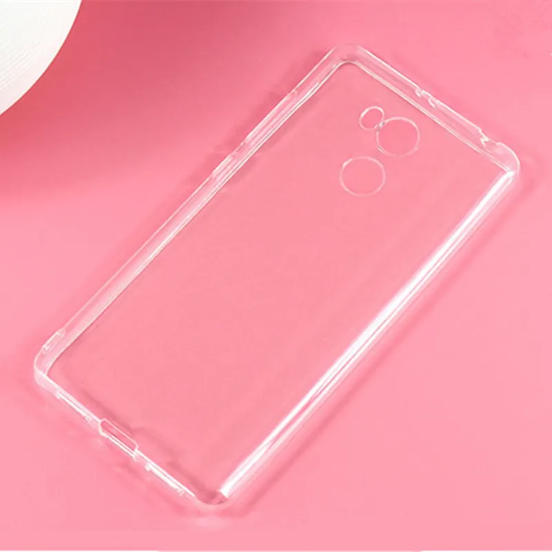 

Xiaomi Redmi 4A Case Redmi 4 Pro Redmi 4 Silicone Protector Transparent Clear White Cover Coque Fundas Etui Hoesje Accessories