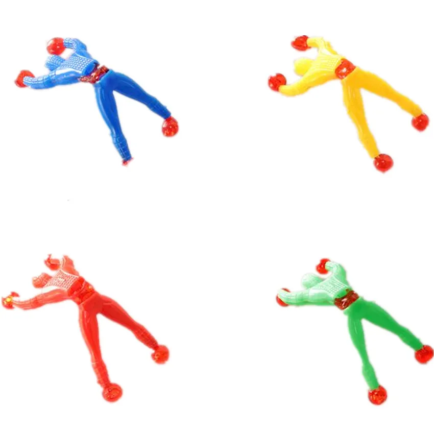 4 шт. забавная Гибкая Мужская липкая настенная игрушка, детские игрушки для детей, привлекательный Классический подарок для альпинизма, пластиковая игрушка для мужчин
