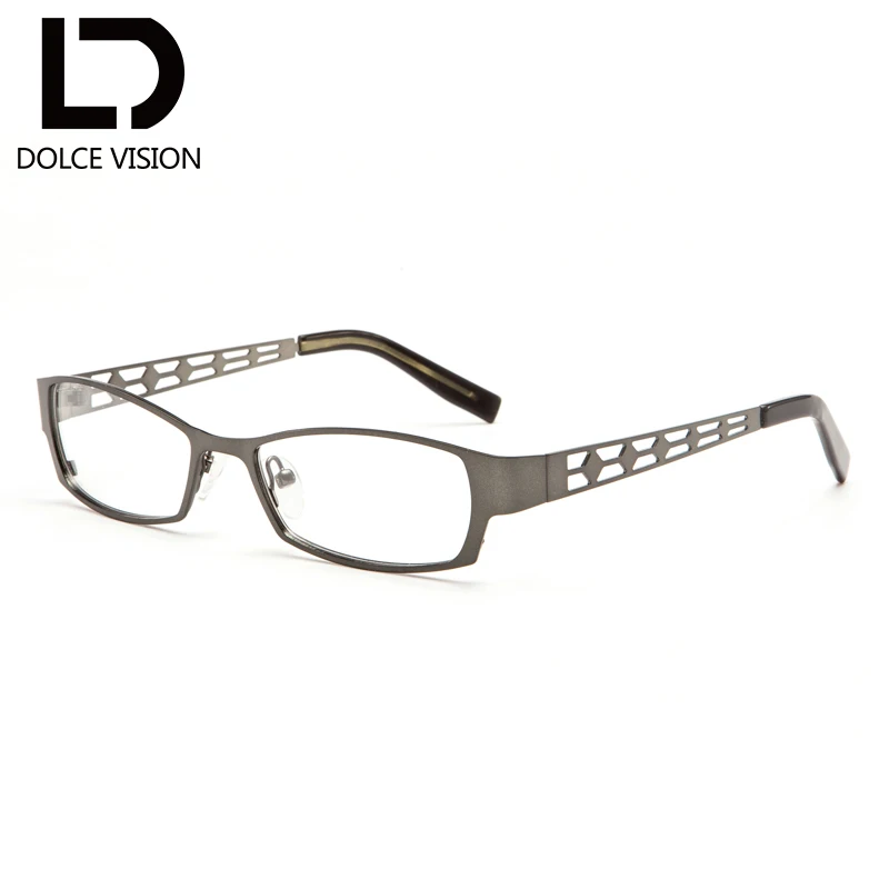 

DOLCE VISION Classic Rectangle Optical Glasses Clear Lens Prescription Spectacles Women Graduated Glasses Astigmatism Female New