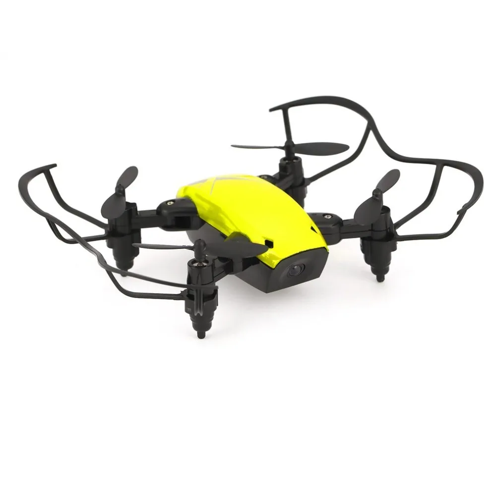 S9W складной RC Мини Дрон Карманный Дрон микро Дрон вертолет с wifi FPV 0.3MP камера 360 градусов