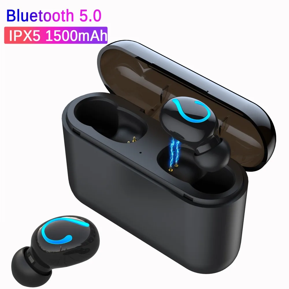 Q32 TWS 5,0 беспроводные наушники/bluetooth наушники с микрофоном беспроводные наушники с зарядным устройством беспроводная гарнитура