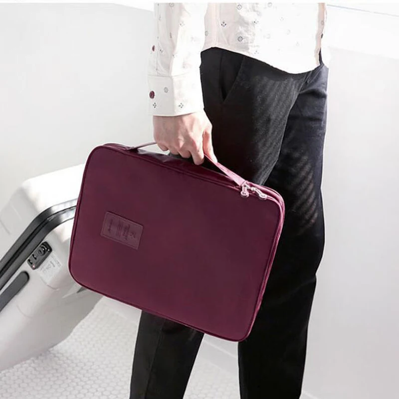 Zebella Business Men Travel Shirt Tie Bag Organizer Portable Handbag Super Lightweight Packing Organizer Zebella Business Men Travel Shirt Tie Bag Organizer Portable Handbag Super Lightweight Packing Organizer