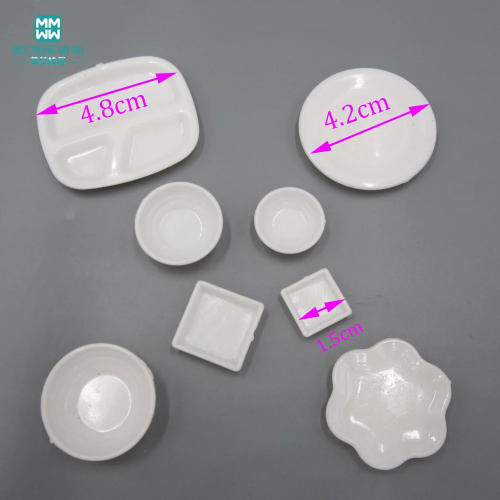 

2cm-5cm Mini Bottle tableware simulation food For 1/3 1/4 1/6 bjd doll and Kelly Furniture Monster Hight Dolls