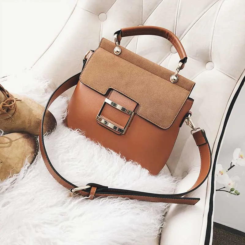Women Luxury Leather Handbag Metal Hasp Female Messenger Bag Large Casual Lady Shoulder Bag Fashion Travel Crossbody SS7053 (3)