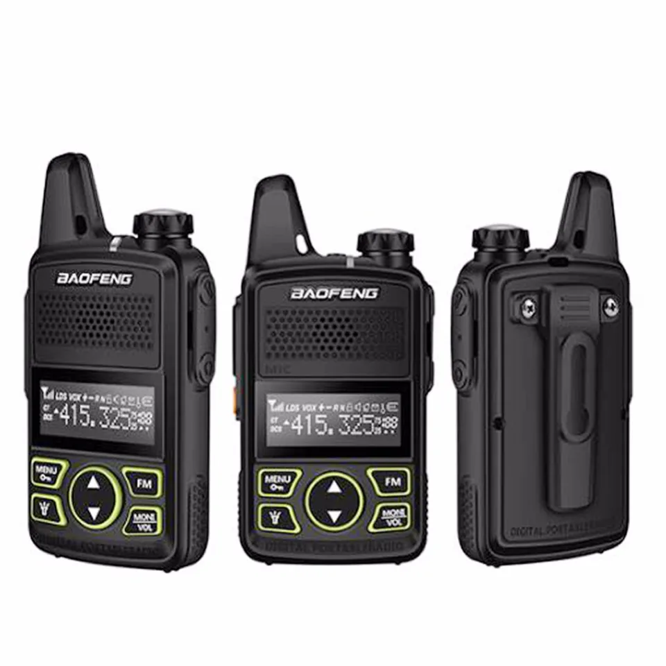 Mini Baofeng BF-T1 Walkie Talkie UHF400-470MHz Tragbare Schinken Zwei-Wege-Radio