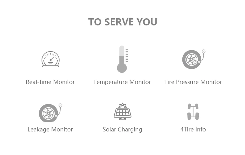 Солнечная система контроля давления в автомобильных шинах, система контроля давления, интеллектуальное Температурное давление, Аномальная звуковая сигнализация с 4 датчиками