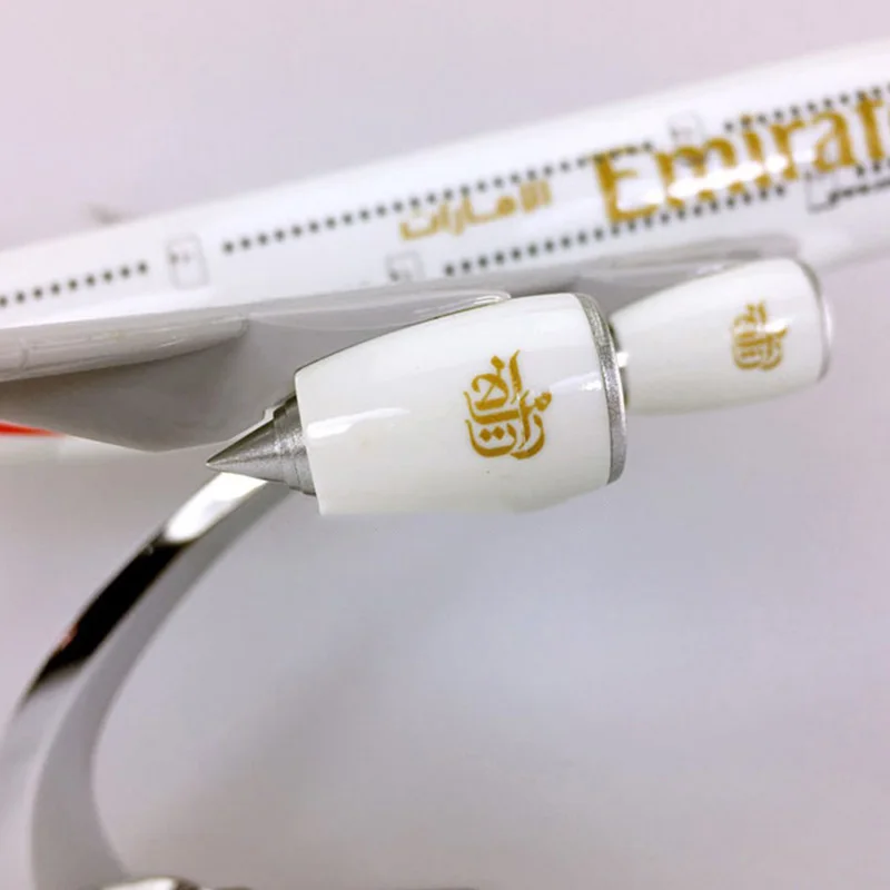 36 см 1:200 Airbus A380-800 модель ОАЭ авиакомпания w базовый сплав самолет коллекционный дисплей коллекция игрушек
