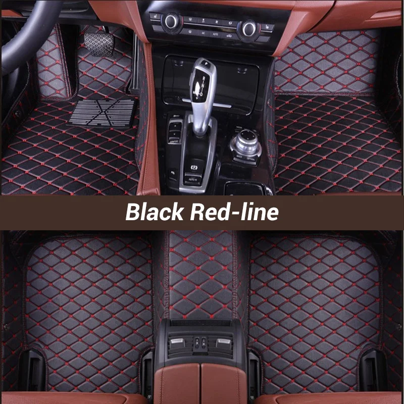 Для Mazda CX-5 CX5 KF LHD Автомобильный коврик, чехол, декоративная подушка, аксессуары для стайлинга автомобилей - Название цвета: Black Red