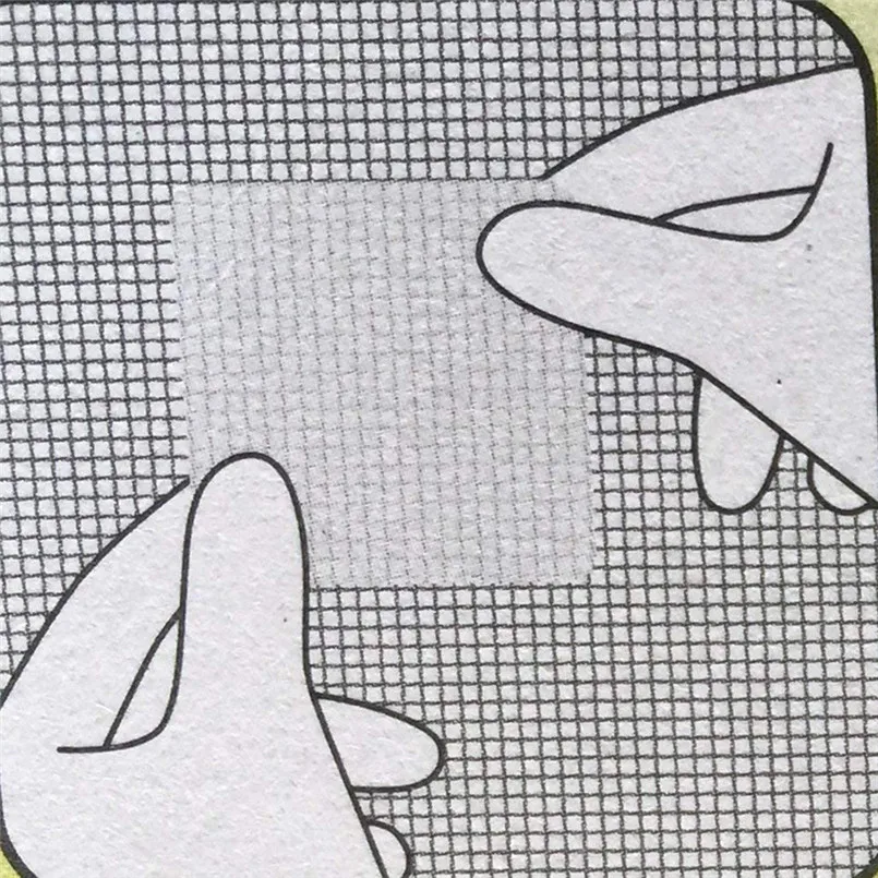 5 Pack Window and Door Screen Repair Patch Adhesive Repair Kit  Patch For Window Screens Repair Rips Holes #3d10 (3)
