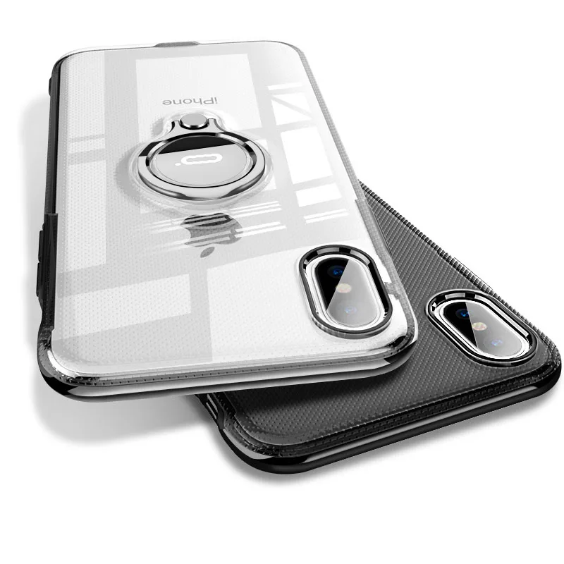 

iconflang For iPhone XS Max Case Car Holder Stand Magnetic Bracket Hard PC Cover Case For iPhone XS Max XR X Funda Coque Capa