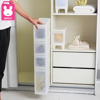 

narrow crevice thickening cabinet multilayered slot cabinet combination cabinet finishing plastic belt wheel locker