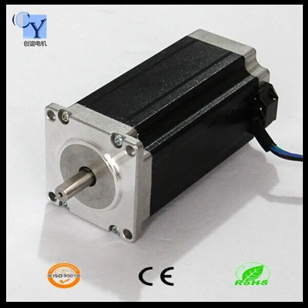 high torque 60mm nema 24 stepper motor, 4A, 4 leads, 3.8Nm holding