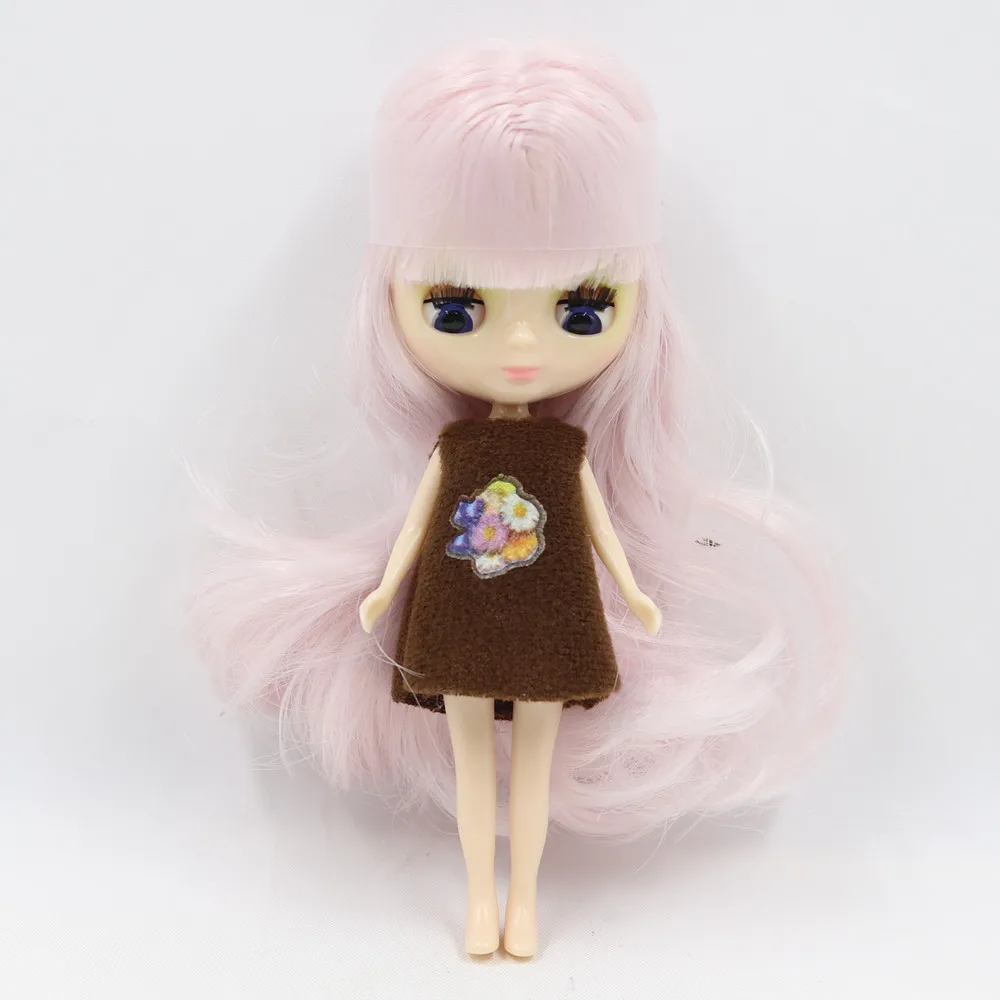 Мини кукла blyth Обнаженная Заводская 11 см BJD подходит для самостоятельной смены
