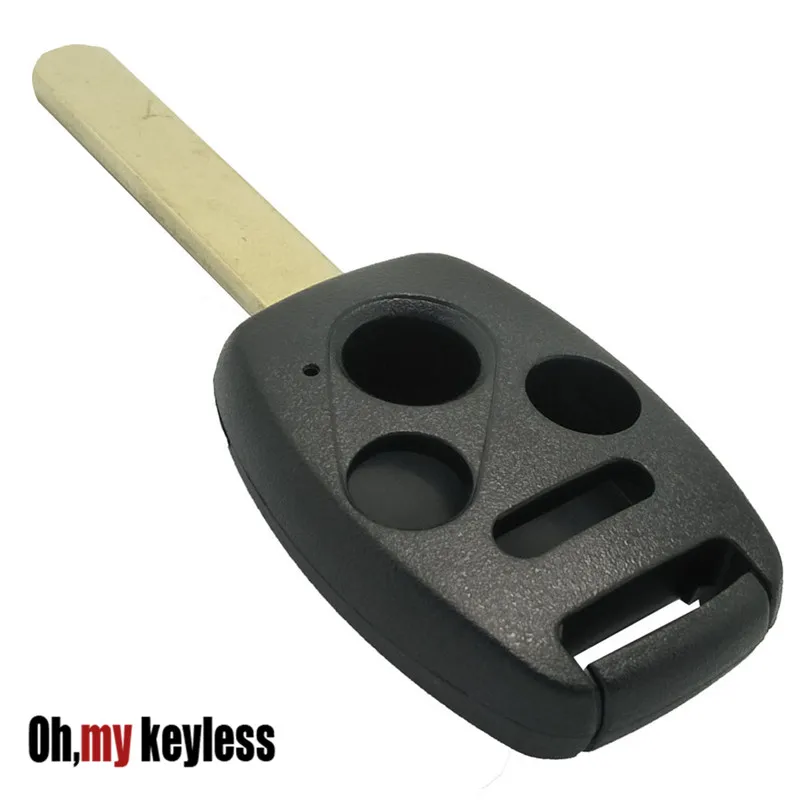 Replacement entry keyless remote control key shell for honda accrod