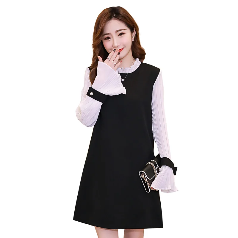 Pengpious 2019 Autumn Maternity Clothes Korean Style Sweet