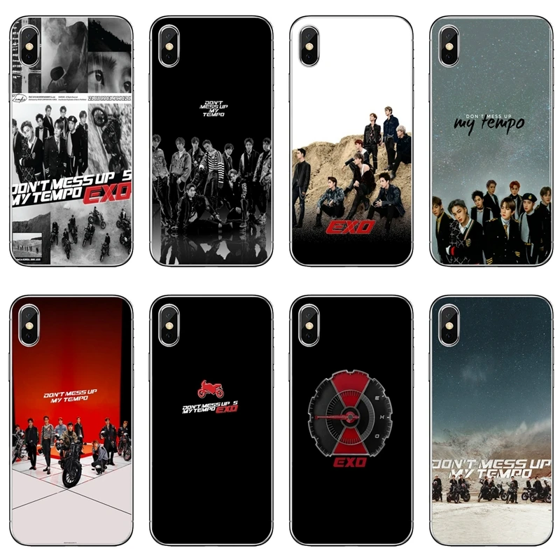 

kpop EXO dont mess up my tempo For Samsung Galaxy J4 J5 J6 J7 J8 A5 A7 A8 A9s Plus Prime star 2016 2017 2018 Soft phone case