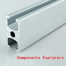 Произвольная резка 1000 мм 1530 г алюминиевый профиль, серебристый цвет