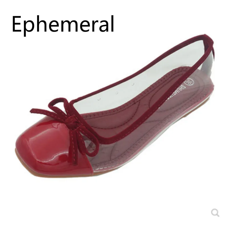 

Ladies Sweet Italian Shoes to match Bag Plus size 41 Square toe patent Leather Single Casual Bow Kvoll shoes Patchwork Red Beige