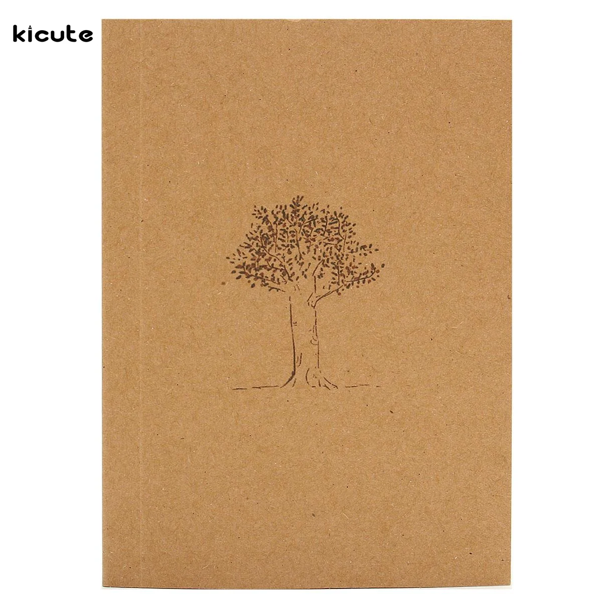 Mini Blank Kraft Notebook Paper Notepad Diary Sketch Book Vintage Daily Memos Kraft Cover Journal Notebooks