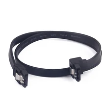 1Pcs SATA 2.0 III Data Cables 6Gb/s SSD Right Angle Cable HDD Hard Disk Drive Cord line