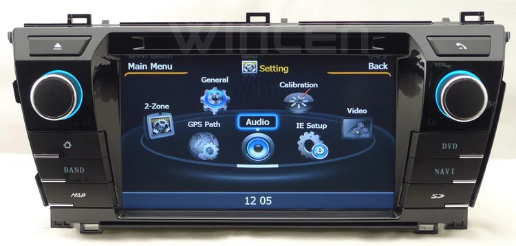 Perfect S100 A8 Dual Core 1080P Car DVD GPS Player for Toyota Corolla  2013 on with canbus Support Steering Wheel Control TMC TPMS(opt) 1