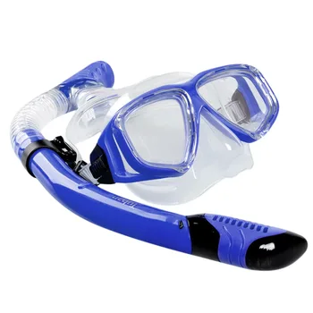

Swimming Diving Goggles Snorkel Mask And Snorkel Snorkelling Set Full Dry Snorkel Professional Diving Equipment Adult Goggles P6