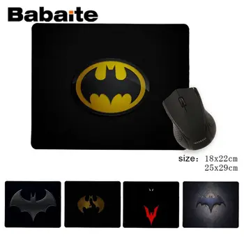 

Babaite Beautiful Anime Batman logo DIY Design Pattern Game mousepad Gamer Speed Mice Retail Small Rubber Mousepad