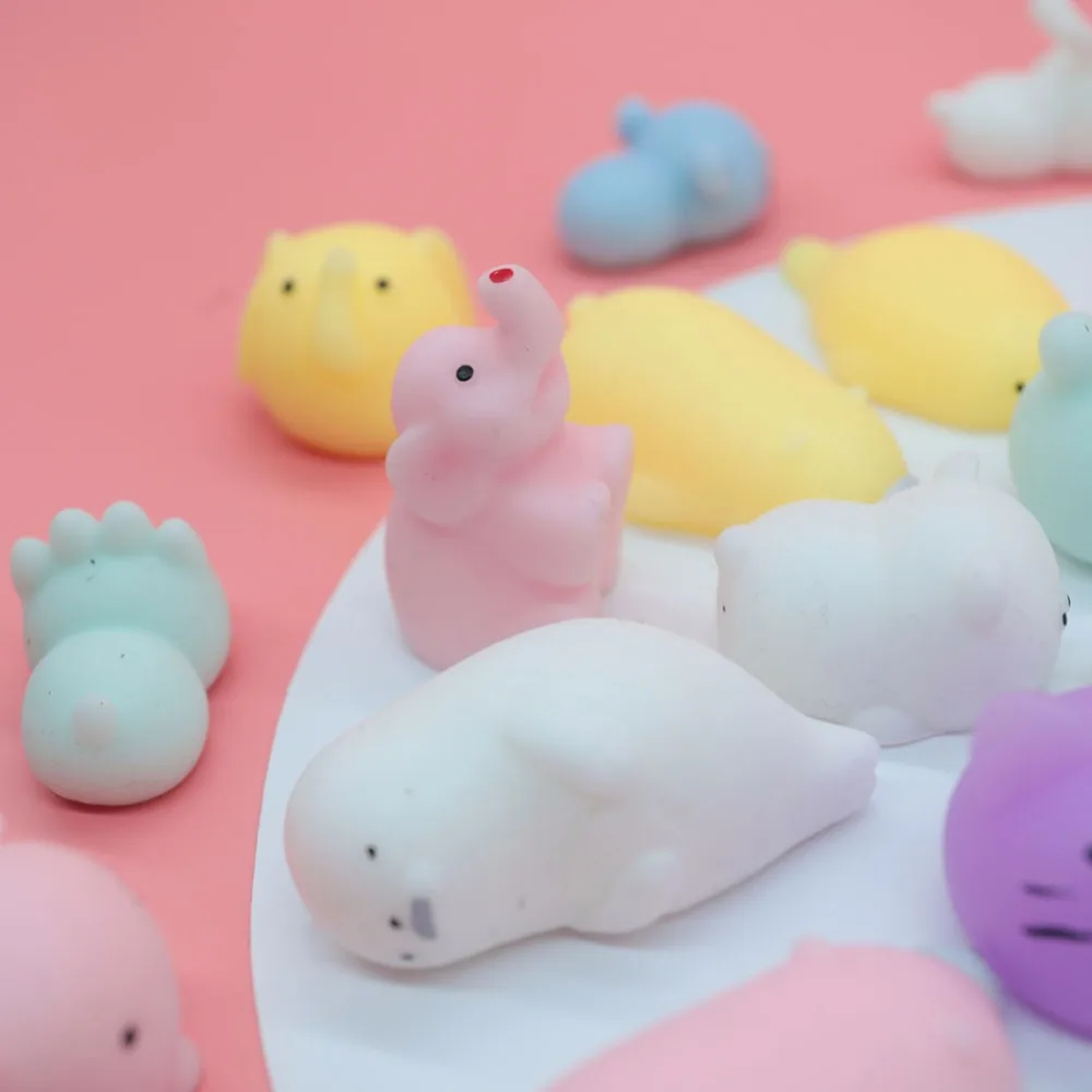 Мягкие и милые животное антистресс милый кот Печать свинья Squeeze Mochi восходящие