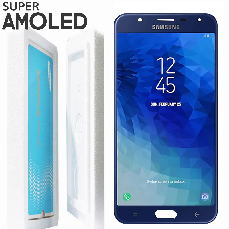 

ORIGINAL 5.5'' SUPER AMOLED LCD for SAMSUNG Galaxy J7 Duo 2018 J720 J720F AMOLED LCD Display Touch Screen Digitizer Assembly