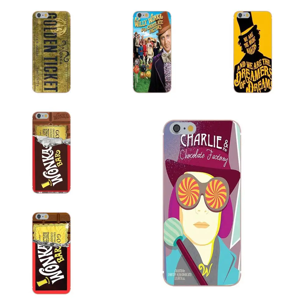 

Willy Wonka Golden Ticket Charlie For Huawei G8 Honor 5C 5X 6 6X 7 8 9 Y5II Mate 9 P8 P9 P10 P20 Lite Plus 2017 Soft TPU Phone