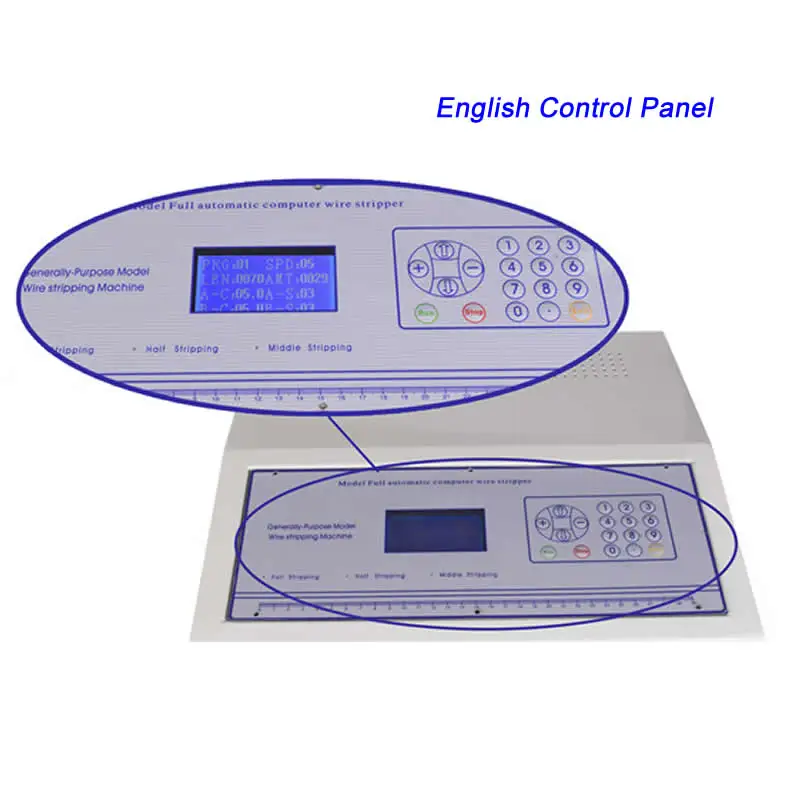  SWT508SDB Double Wires Peeling Striping Cutting Machine SWT508-SDB Computer Strip Wire Machine 0.1-