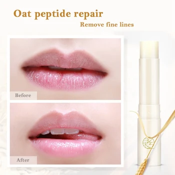 

New Wheat Moisturizing Lip Balm Colorless Refine repair lip wrinkles For Woman Lip Care baby lips chapstick