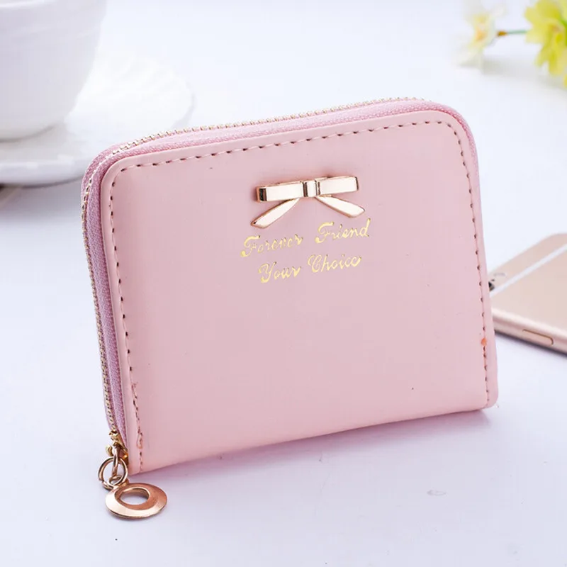 Fashion Brand Handy Short Wallet Women Luxury Leather Small Credit Card Holder Money Wallets Purse Bag for Female Ladies Girls
