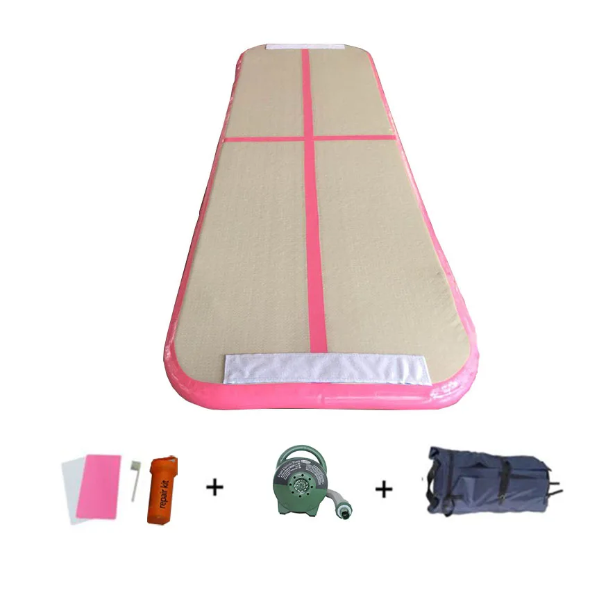  3mx1mx10cm Inflatable Air Track Gymnastics Mat Equipment Workout Exercise Fitness Yoga Mat Exercisi