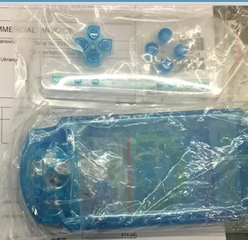 

Brand new high quality full shell case for PSP2000 PSP1000 replacement housing case crystal blue