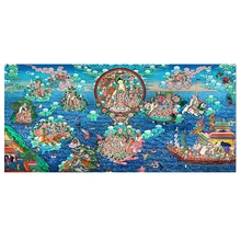 Diy 5 dDiamond вышивка Будда квадратный круглый горный хрусталь картина полный квадратный Круглый Алмаз живопись на заказ крест stitchZP-2349